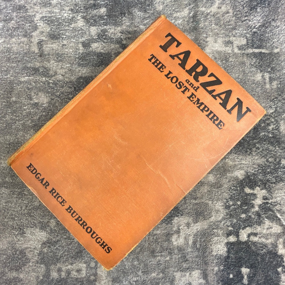 Tarzan and the Lost Empire Edgar Rice Burroughs Hardcover Book 1st Edition